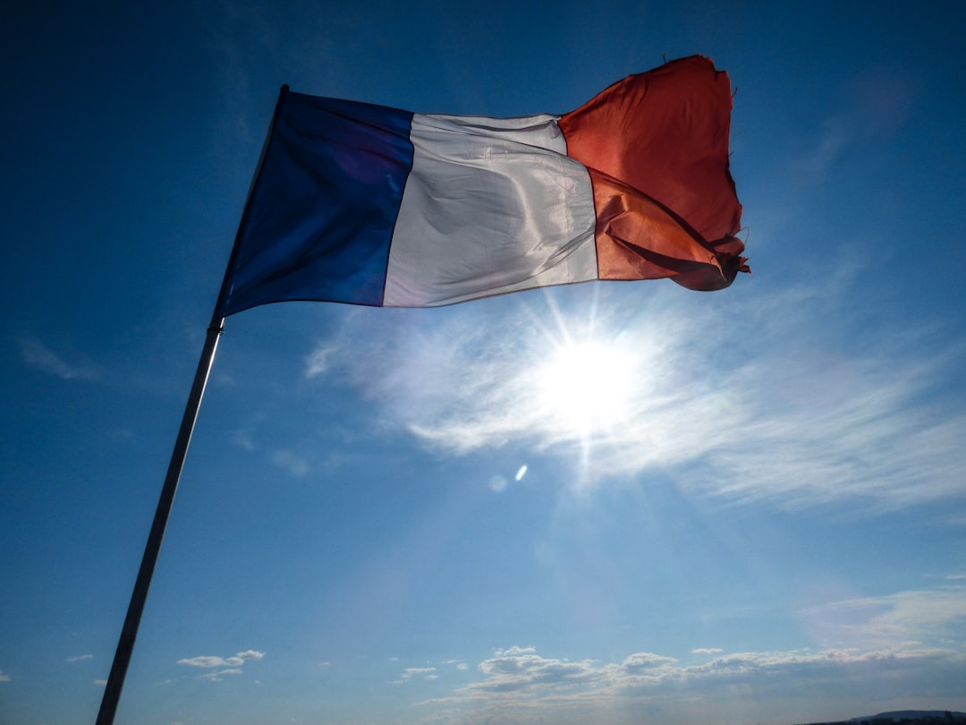 drapeau de la france